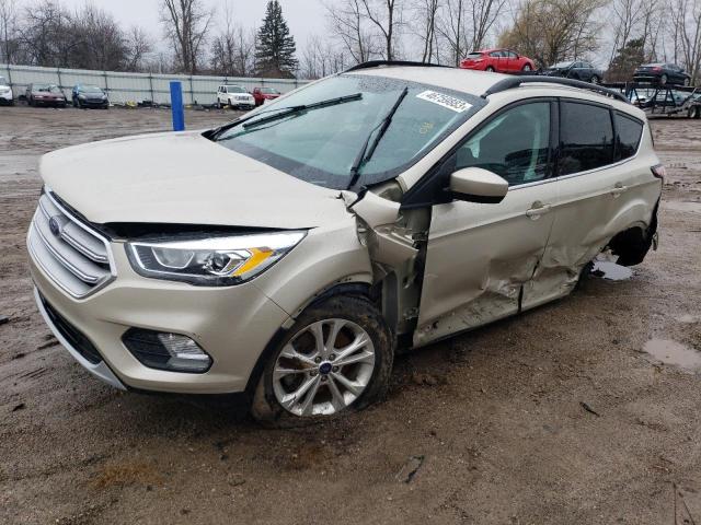 FORD ESCAPE SEL 2018 with VIN 1FMCU9HD5JUA52744 - Photo from auction