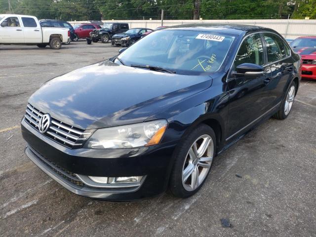 VOLKSWAGEN PASSAT SEL 2013 with VIN 1VWCN7A32DC144022 - Photo from auction