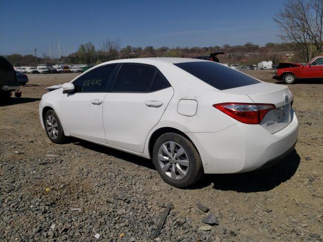 Photo 2 from auction – 2015 TOYOTA COROLLA L with VIN 2T1BURHE6FC431278