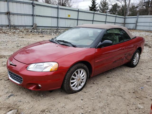 CHRYSLER SEBRING LX 2003 with VIN 1C3EL55T13N543432 - Photo from auction