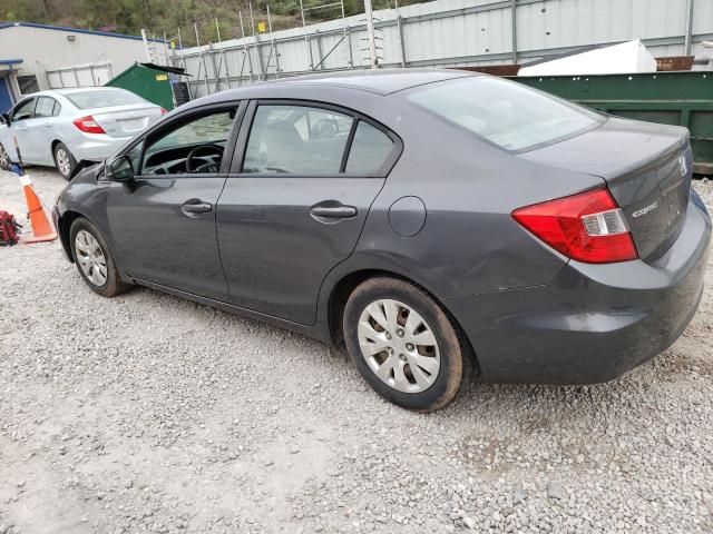 Photo 2 from auction – 2012 HONDA CIVIC LX with VIN 2HGFB2F56CH504167