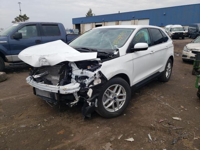 FORD EDGE SEL 2022 with VIN 2FMPK4J93NBA52544 - Photo from auction