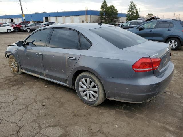 Photo 2 from auction – 2012 VOLKSWAGEN PASSAT S with VIN 1VWAP7A34CC015263