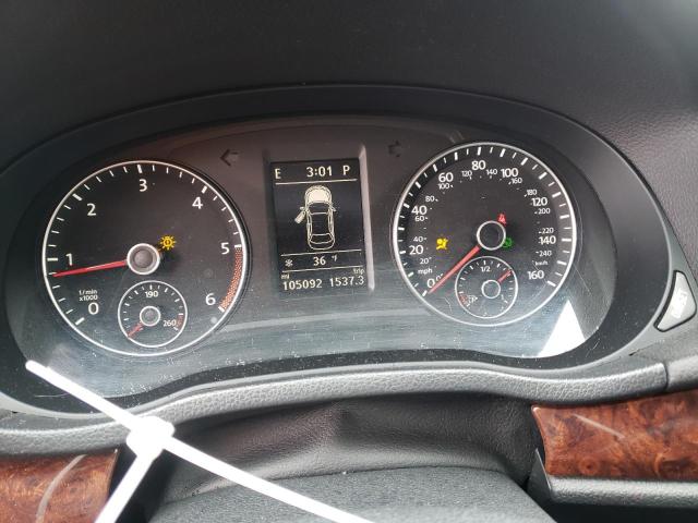 Photo 9 from auction – 2013 VOLKSWAGEN PASSAT with VIN 1VWCN7A38DC150410