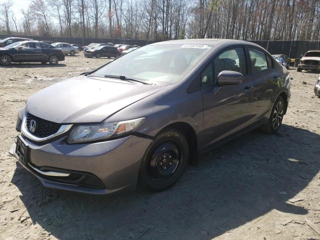HONDA CIVIC EX 2014 with VIN 19XFB2F88EE258763 - Photo from auction