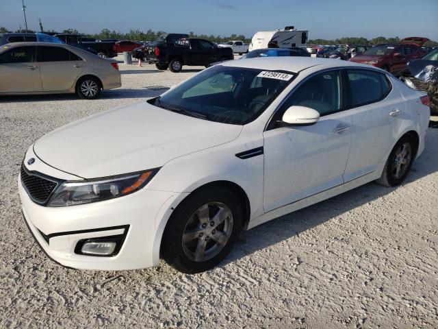 KIA OPTIMA LX 2015 with VIN KNAGM4A72F5639236 - Photo from auction