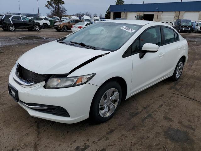 HONDA CIVIC LX 2014 with VIN 19XFB2F5XEE021472 - Photo from auction