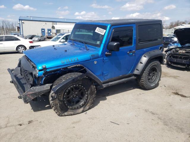 JEEP WRANGLER S 2016 with VIN 1C4AJWAG2GL135859 - Photo from auction