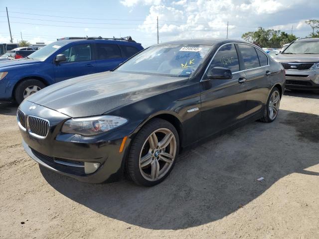 BMW 528 XI 2013 with VIN WBAXH5C53DDW13141 - Photo from auction