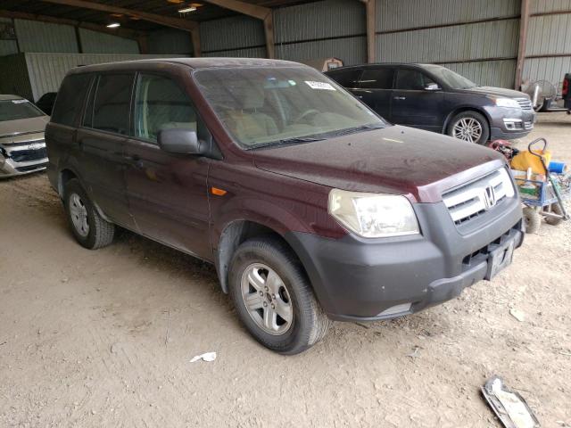 Photo 4 from auction – 2007 HONDA PILOT LX with VIN 5FNYF28147B016630
