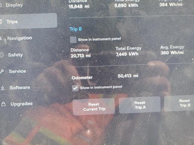 Photo 9 from auction – 2017 TESLA MODEL S with VIN 5YJSA1E47HF217338