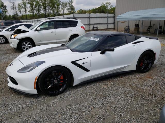 CHEVROLET CORVETTE S 2018 with VIN 1G1YB2D79J5101552 - Photo from auction