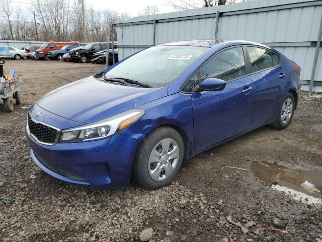 KIA FORTE LX 2017 with VIN 3KPFK4A74HE058428 - Photo from auction
