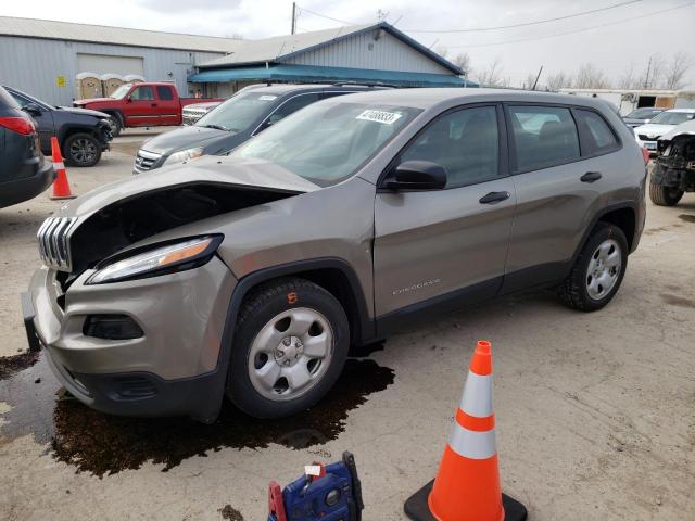 JEEP CHEROKEE S 2017 with VIN 1C4PJLAB7HW508018 - Photo from auction