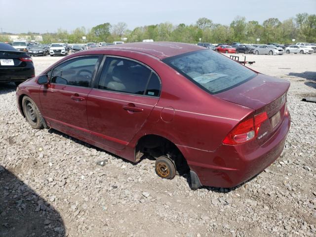 Photo 2 from auction – 2008 HONDA CIVIC LX with VIN 2HGFA16548H529623