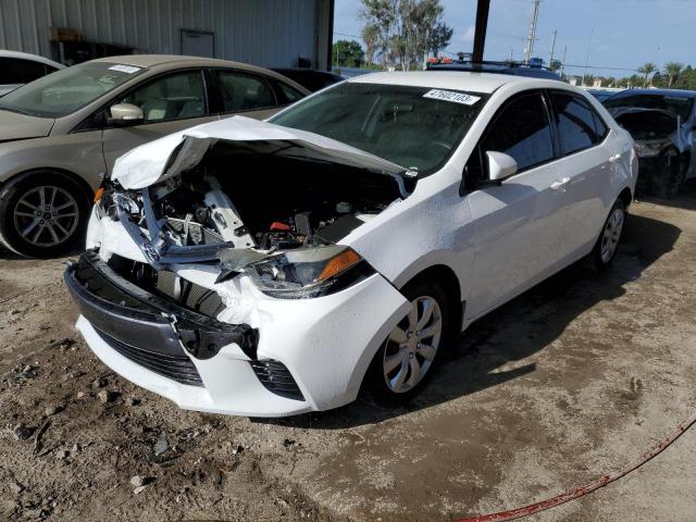 TOYOTA COROLLA L 2015 with VIN 2T1BURHE8FC380141 - Photo from auction