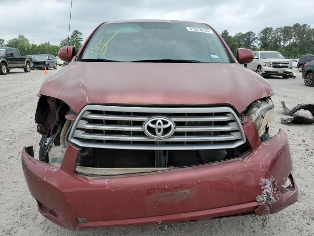 Photo 5 from auction – 2008 TOYOTA HIGHLANDER with VIN JTEES41A482039281