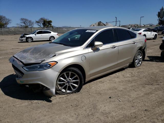 FORD FUSION SE 2017 with VIN 3FA6P0PU1HR367814 - Photo from auction
