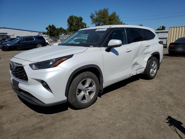 TOYOTA HIGHLANDER 2022 with VIN 5TDBZRBHXNS188326 - Photo from auction