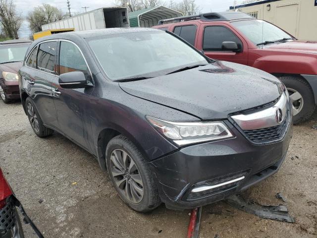 Photo 4 from auction – 2016 ACURA MDX TECHNO with VIN 5FRYD4H49GB024393
