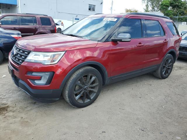 FORD EXPLORER X 2017 with VIN 1FM5K7D84HGA73573 - Photo from auction