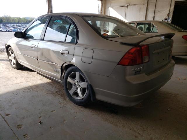 Photo 2 from auction – 2005 HONDA CIVIC EX with VIN 2HGES26735H520133