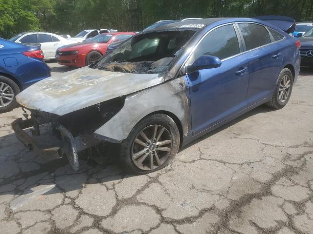 HYUNDAI SONATA SE 2015 with VIN 5NPE24AF3FH233702 - Photo from auction