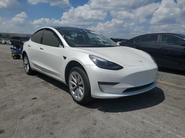 Photo 4 from auction – 2022 TESLA MODEL 3 with VIN 5YJ3E1EB3NF192571