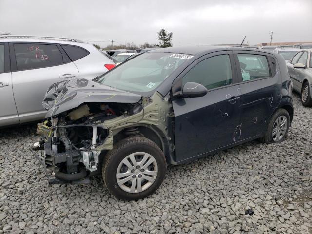 CHEVROLET SONIC 2020 with VIN 1G1JG6SB7L4114987 - Photo from auction