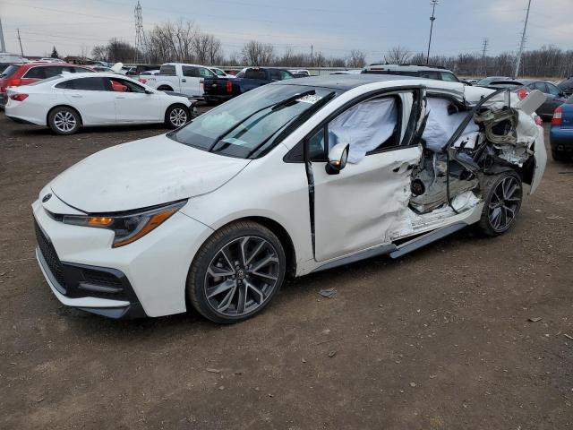 TOYOTA COROLLA SE 2021 with VIN 5YFS4MCE9MP093978 - Photo from auction