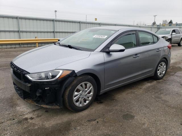 HYUNDAI ELANTRA SE 2017 with VIN 5NPD74LF2HH099956 - Photo from auction