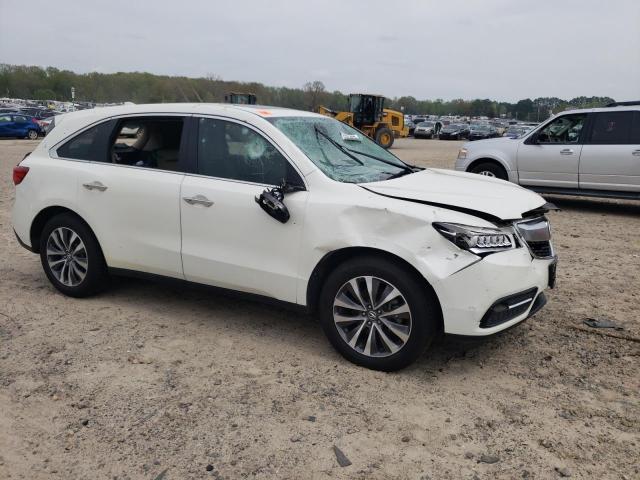 Photo 4 from auction – 2016 ACURA MDX TECHNO with VIN 5FRYD4H45GB055558