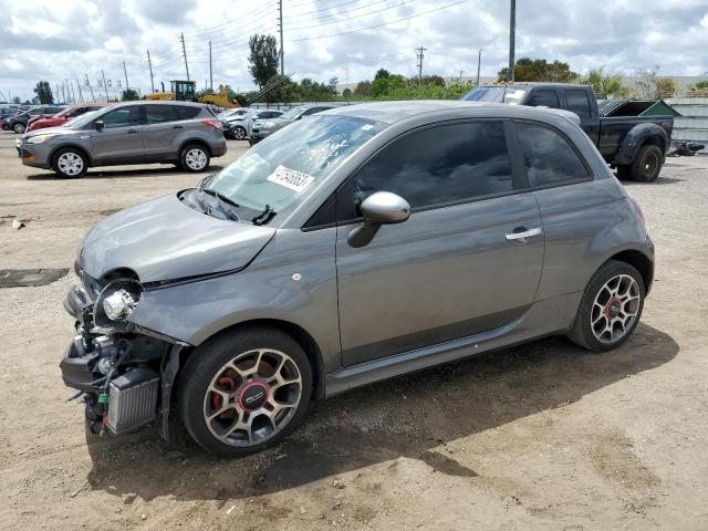 FIAT 500 SPORT 2013 with VIN 3C3CFFHH7DT585262 - Photo from auction