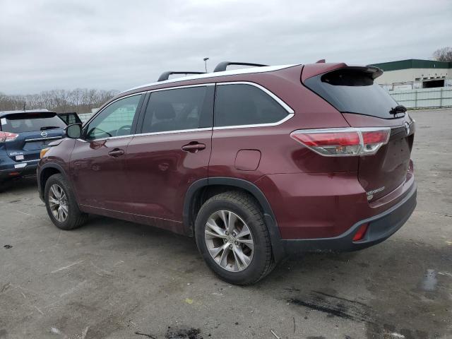 Photo 2 from auction – 2015 TOYOTA HIGHLANDER with VIN 5TDJKRFH3FS171542