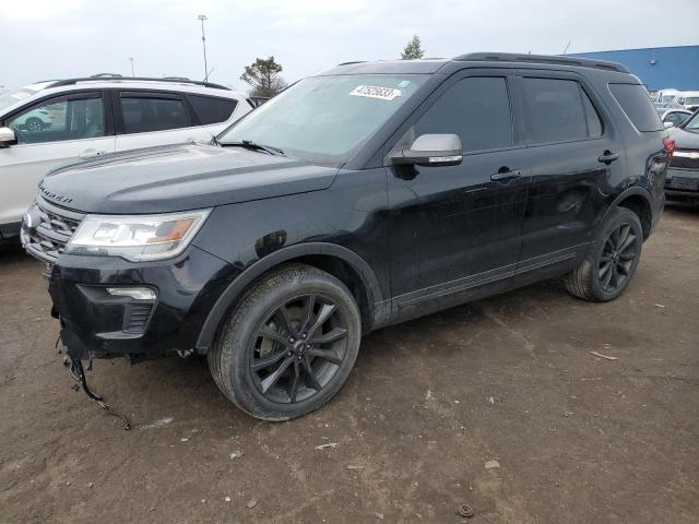 FORD EXPLORER X 2018 with VIN 1FM5K8DHXJGC34908 - Photo from auction