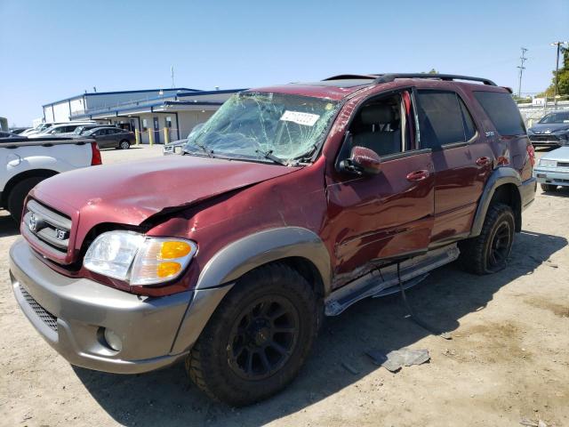TOYOTA SEQUOIA SR 2003 with VIN 5TDBT44A03S184657 - Photo from auction