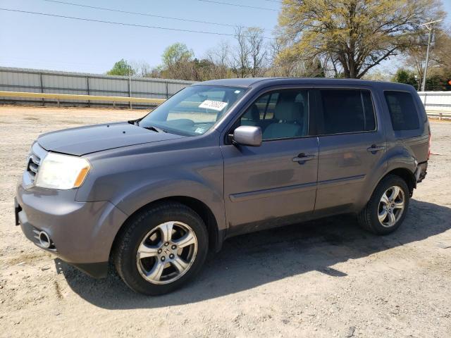 HONDA PILOT EX 2015 with VIN 5FNYF4H45FB070989 - Photo from auction