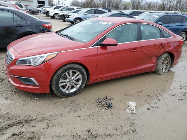 HYUNDAI SONATA SE 2017 with VIN 5NPE24AF4HH447116 - Photo from auction