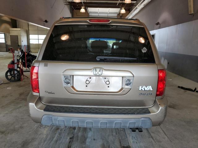 Photo 6 from auction – 2004 HONDA PILOT EXL with VIN 2HKYF18554H592107