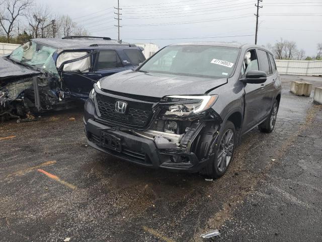 HONDA PASSPORT E 2021 with VIN 5FNYF8H51MB007014 - Photo from auction