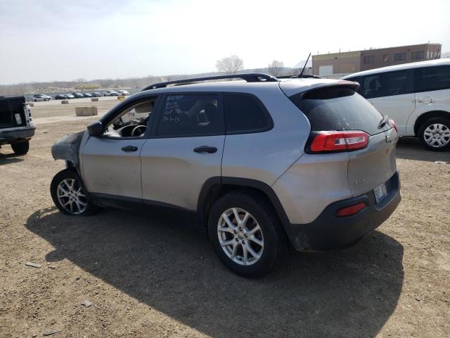 Photo 2 from auction – 2016 JEEP CHEROKEE S with VIN 1C4PJMAB1GW182267