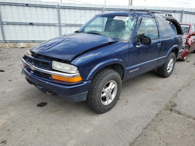CHEVROLET BLAZER 2002 with VIN 1GNCT18W22K186917 - Photo from auction