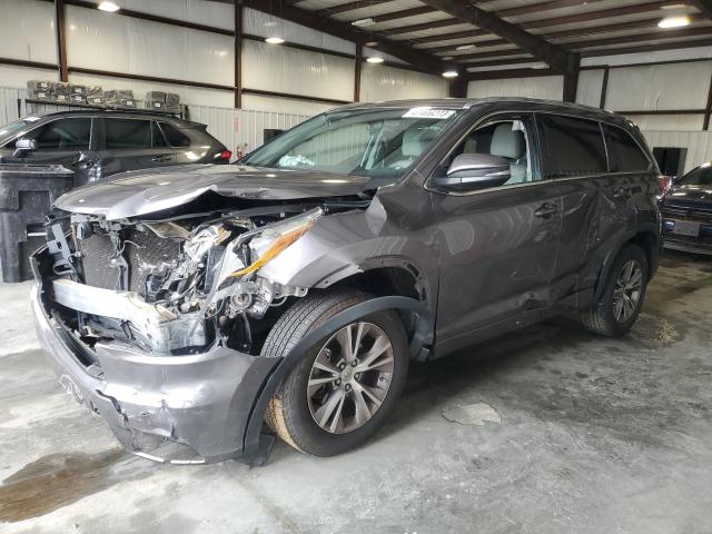 TOYOTA HIGHLANDER 2015 with VIN 5TDKKRFH6FS093343 - Photo from auction