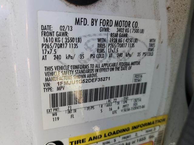 Photo 14 from auction – 2013 FORD EXPEDITION with VIN 1FMJU1G52DEF35271