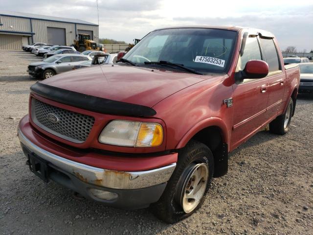 FORD F150 SUPER 2001 with VIN 1FTRW08L71KE09753 - Photo from auction