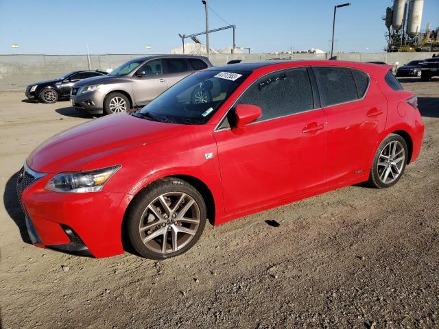 LEXUS CT 200 2014 with VIN JTHKD5BHXE2189778 - Photo from auction