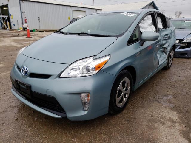 TOYOTA PRIUS 2015 with VIN JTDKN3DUXF1915952 - Photo from auction