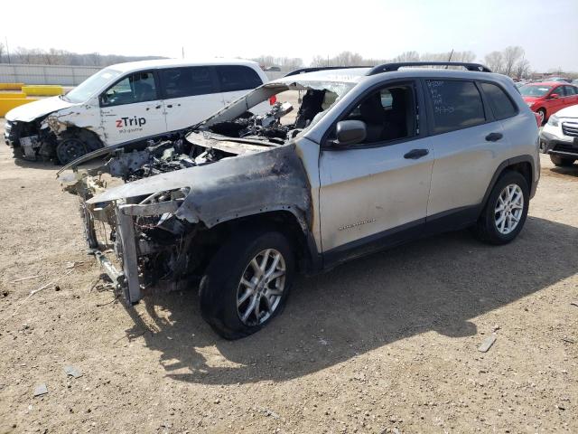 JEEP CHEROKEE S 2016 with VIN 1C4PJMAB1GW182267 - Photo from auction