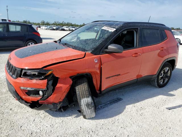 JEEP COMPASS TR 2018 with VIN 3C4NJDDB0JT169011 - Photo from auction
