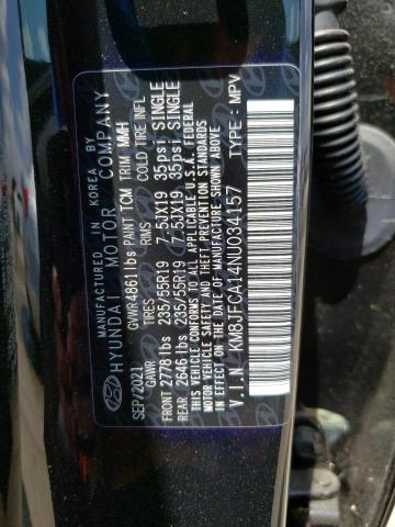 Photo 14 from auction – 2022 HYUNDAI TUCSON SEL with VIN KM8JFCA14NU034157
